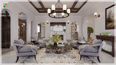  *Khám Phá Thiết Kế Nội Thất Biệt Thự An Vương Với Vẻ Đẹp Gỗ Tự Nhiên